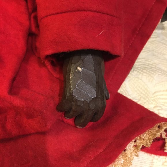 RARE-REPROD, Numbered Maynard Arnett Black/AFRICAN Wood Resin Doll #11/250 - Picture 2 of 13